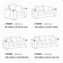 1pc Sofa Cover With Ruffled Skirt Design, In-Style! Refresh Your Living Room Sofa, Adorable Look With Protection, Easy To Create A Cozy Home Atmosphere - Flowers In Bloom - View 3