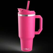 Thicc Buddy | Leak Proof - Double Wall Vacuum Sealed Tumbler - Handle Fits Lip Balm & Keys - Drinkware