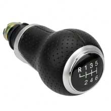 Car Gear Shift Knob 5/6 Speeds 12mm For Audi A4 B6 B7 B8 A6 S4 8K A5 8T Q5 8R S Line Ibiza 6J Seat Leon Mk1 Passat Golf