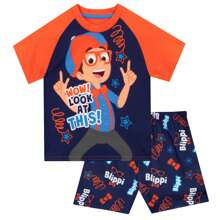 Blippi Pyjamas | Boys Short PJs | Fun Boys' Pyjama Sets | Official Merchandise