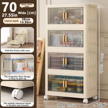 5/4/3/2/1 Layer Closet Organization And Storage Storage Organizer Closet Organizer Shoe Rack Makeup Organizer Clothes Organizer Storage Cabinet Dresser For Bedroom Drawer - Folding Transparent - View 30