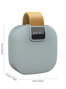 1/3 piezas Estuche de almacenamiento para auriculares, cable de datos, unidad USB, cargador, protector USB, tarjeta SD, bolsa de almacenamiento de viaje, cable de alimentación, de plástico