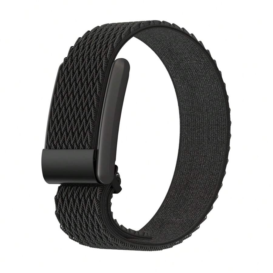 1pc Nylon Watch Band Suitable For WHOOP 4.0, Wave Pattern, Breathable, Sporty, Stretchy, Comfortable For Boy & Girl