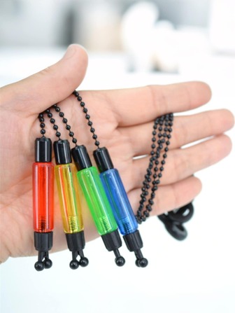 Carp Fishing Swinging Reel For Fishing Alarm Indicator Fishing Accessories Bite Alarms, Carp Fishing Hangers, Bobbers, Indicators, Fishing Alarm, Steel Chain Swinger, 4-Color Bite Alarm, Fishing Tools