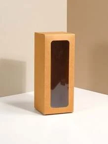 20 个，8x8x20cm 纸盒带观察窗，蜡烛包装盒适用于酒杯礼品盒，DIY 礼品盒适用于婚礼新娘派对礼物 - 20pcs-8x8x20cm - 查看 15