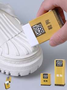 1pc/2pcs Suede Eraser Shoe Shine Cleaning, Suitable For Suede, Sneakers, Hole Shoes, Small White Shoes, Sneakers, Etc., Stain Removal Dry Cleaning Eraser, Toilet Tools, Cleaning Utensils, Bathroom Decoration