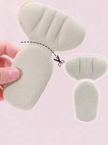1/2/4 Pairs Heel Grips Liner Cushions Inserts For Loose Shoes, Insole, Heel Pads Snugs For Shoe Too Big Men Women, Filler Improved Shoe Fit And Comfort, Prevent Heel Slip And Blister For Women High Heels Women Pumps And Men Sneakers Shoes, Shoes And Boots Accessories Supplies (Beige)