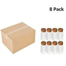 12 件/24 件/36 件套装带孔玻璃胡椒/香料调味瓶，40z 方形调味容器 120 毫升