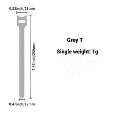 20pcs Color Multi Functional Hook And Loop Cable, Earphone Cable, Charging Data Cable, Storage Collection Cable, Ethernet Cable Binding Cable, Gardening Organizing Cable Tie