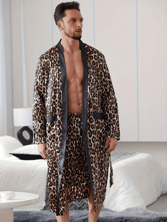 Plus Size New Fashion Casual Loungewear Set For Men