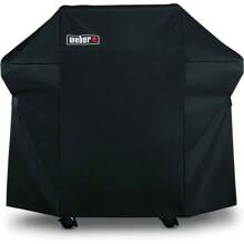Weber 7106 Grill Cover With Storage Bag For Spirit 220 And 300 Series Gas Grills - Black - 1 - View 2
