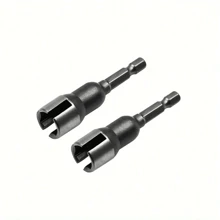 2/1pc Premium Steel Butterfly Screw Hexagonal Socket - DIY Project Cutting Tool