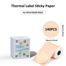 Etiquetas Térmicas Impressora M110 - Papel Adesivo Multiuso, Resistente, À prova d'água, Rolos de Autocolantes para Envios, Inventário, Preços no Varejo, Marcas de Pequenas Empresas, Acabamento Fosco/Brilhante