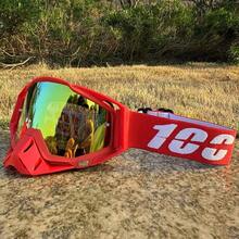 Hot 100 Motorcycle Glasses Goggles Motocross Goggles Helmet MX Moto Dirt Bike ATV Ski Outdoor Sports Glass Scooter Googles Mask - chỉ có kính bảo hộ - Xem 5