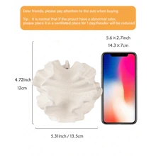 珊瑚裝飾花瓶 花朵造型蘆葦草花瓶 極簡北歐波希米亞現代農舍風裝飾 適用於客廳、廚房、壁爐、臥室、餐桌、辦公室 情人節與聖誕節最佳禮物 - 彩色 - 查看 5