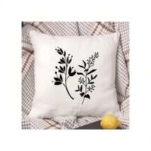 18 piezas Plantillas DIY para pintura de flores, plantillas de plástico reutilizables para madera, tela, papel - Suministros de artesanía para pintura en aerosol y graffiti