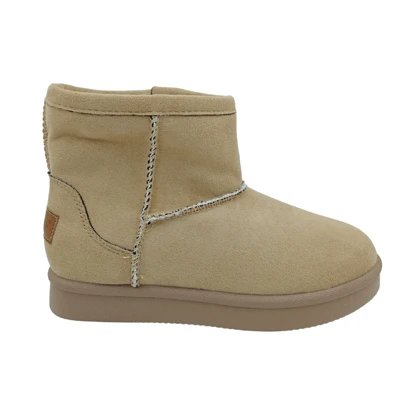 Bota Mujer forro peluche super calientita Plataforma 2.5 cm