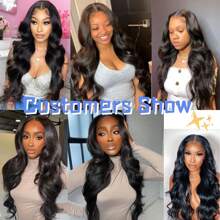 Body Wave V Part Wig Glueless Synthetic Long Wavy Wigs Upgrade U Part Wigs For Black Women Clip In Thin Part V Shape Wig Hair Extensions 24inch - 黑色 - 查看 7