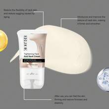 120g Neck Firming Roller Cream, Moisturizing And Lifting, Improving Neck Fine Lines, Massage Care