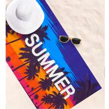 Toalla de playa, Suaves al Tacto, Hermosos Diseños, 70x140 cm Para Usar en la Playa, en tu Hogar, en Día de Campo. 1 Pieza al Azar - Un Hermoso Regalo. Colores Y Diseños al Azar. - Multicolor - Ver 6