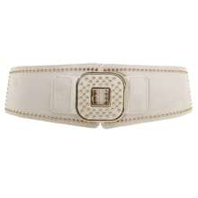 1pc Rivet Cinch Women's Wide Elastic Waist Belts Fashion Stretchy Thick Belts Waistband For Women Dresses Lady Retro Belts Girdle Underbust Corset Western Accessories Rodeo Belts For Women Cowgirls Vintage Belts Autumn Winter Christmas Gifts Belt For Women's Dresses