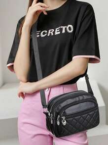New Men's Fashion Shoulder Crossbody Bag For Men The Same All-In-One Commuter Leisure Bag