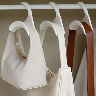 Curved Hanging Rack/Hook For Bags, Clothes, Hats, Scarves Storage & Display