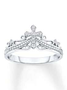 Nhẫn đơn - Bạc - Xem 16