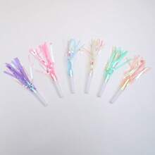 6pcs Birthday Party Blowout Tassels Whistle
