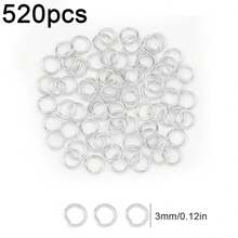 300pcs/Pack Jewelry Making Set: Lobster Clasp, Open Jump Rings, Handcraft Bracelets Necklace Earrings Findings