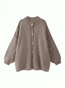 Cárdigan de punto holgado para mujer, adecuado para uso casual, de negocios, vacaciones y temporada de graduación, nuevas llegadas de verano y otoño. Nota: La talla es talla grande grande, se sugiere pedir una talla menos.