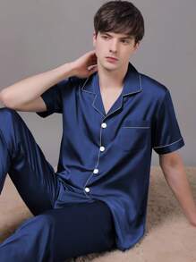 New Men's Pajama Set, Essential For Summer