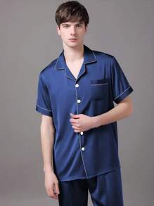New Men's Pajama Set, Essential For Summer