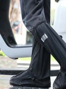 Extra Thick Snow Shoe Covers, Anti-Snow & Rain, Waterproof, Anti-Slip, Warm Winter Outdoor Snow Boots Covers For Cycling Summer Cooling,Beach,Travel