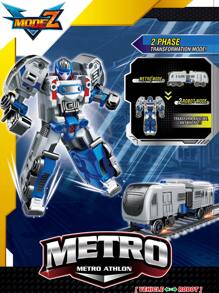 1pc Robot Transformation Car Toy For Boys, Manually Transformable Plane Tank Cartoon Robot Shaped Children Educational Toy, Christmas Gift - Transformer Robot - View 7