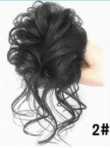 LYSW Messy Bun Scrunchie, Fluffy Long Hair Extensions, Ponytail Hair Wig Hair Piece, For Voluminous Natural Look, Hair Accessories - Multicolor - View 12