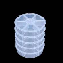 4pcs/5pcs Transparent Jewelry Organizer Boxes, Nail Polish Display Containers With Compartments To Prevent Scattered - Clear - View 12