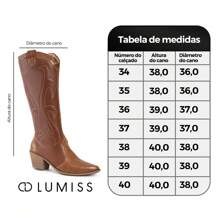 Lumiss Women Knee-High Boots - 駝色 - 查看 8