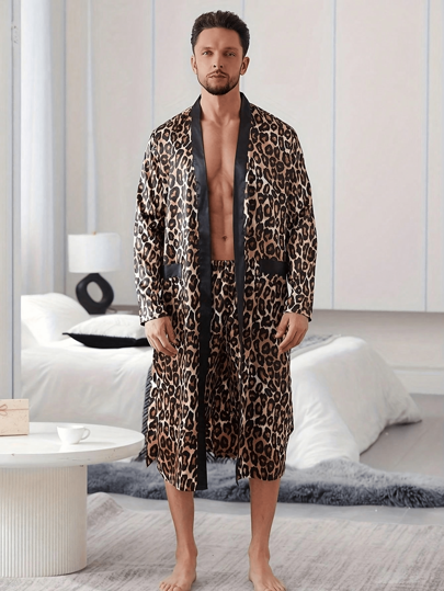 Plus Size New Fashion Casual Loungewear Set For Men