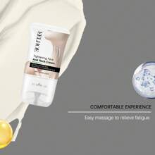 120g Neck Firming Roller Cream, Moisturizing And Lifting, Improving Neck Fine Lines, Massage Care