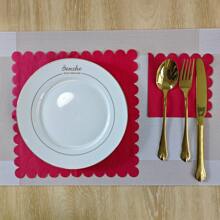 25/50/100 件鸡尾酒餐巾扇形婚礼餐巾一次性甜点饮料餐巾适用于婚礼、新娘送礼会、咖啡吧晚宴，5 x 5 英寸