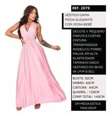 Women Dresses - Màu Hồng baby - Xem 6