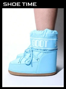 Women's Fashion Thick Ski Boots, Snow Boots Winter