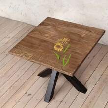 18 piezas Plantillas DIY para pintura de flores, plantillas de plástico reutilizables para madera, tela, papel - Suministros de artesanía para pintura en aerosol y graffiti