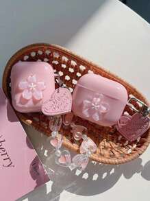 1pc Sakura Flower Pro / Pro 2 / 3 / 2 / 1 Protective Case - Pink - View 3