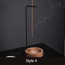 Incense Holder,Incence Burner, Home Fragrance, Home Decor, 1 Hanging Incense Burner Creative Series Incense Burner Rack, Suitable For Home Fragrance And Meditation, Living Room, Bedroom, Study Decoration, Halloween, Ghost, Autumn, Winter, Holidays, Festivals