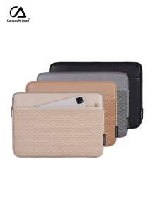 Shockproof PU Laptop Bag Slim Laptop Sleeve Waterproof Computer Bag Compatible With SurfaceBook MagicBook - Multicolor - View 3