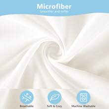 Toddler Pillowcase 2 Packs With Envelope Closure,13" X 18" Silky Soft Microfiber Travel Pillow Case Kids Pillowcases For Boys And Girls,Gray - Solid Color Children's Pillowcase - View 5