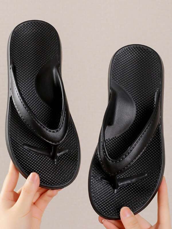 Chanclas de hombre EVA, sandalias tipo chancla con soportes para el arco, absorción de impactos, para parejas, zapatos de ducha