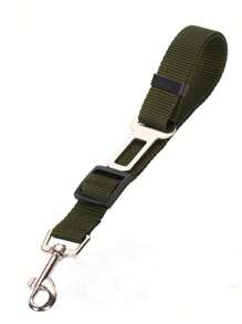 1 pieza Cinturón de seguridad para mascotas, Correa retráctil para perros, Correa para mascotas con hebilla para pecho y espalda, Cinturón de seguridad para automóvil, Cinturones resistentes y duraderos para arnés de automóvil para perros, mascotas medianas y grandes